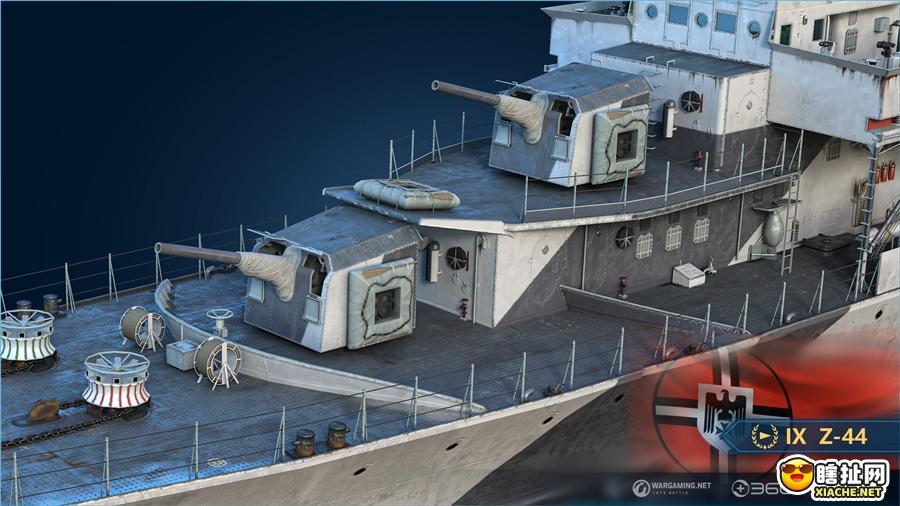 D系驱逐舰新利器 战舰世界  Z35与Z44联合出征