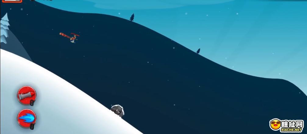 滑雪大冒险 企鹅与雪怪的空中旋转技巧