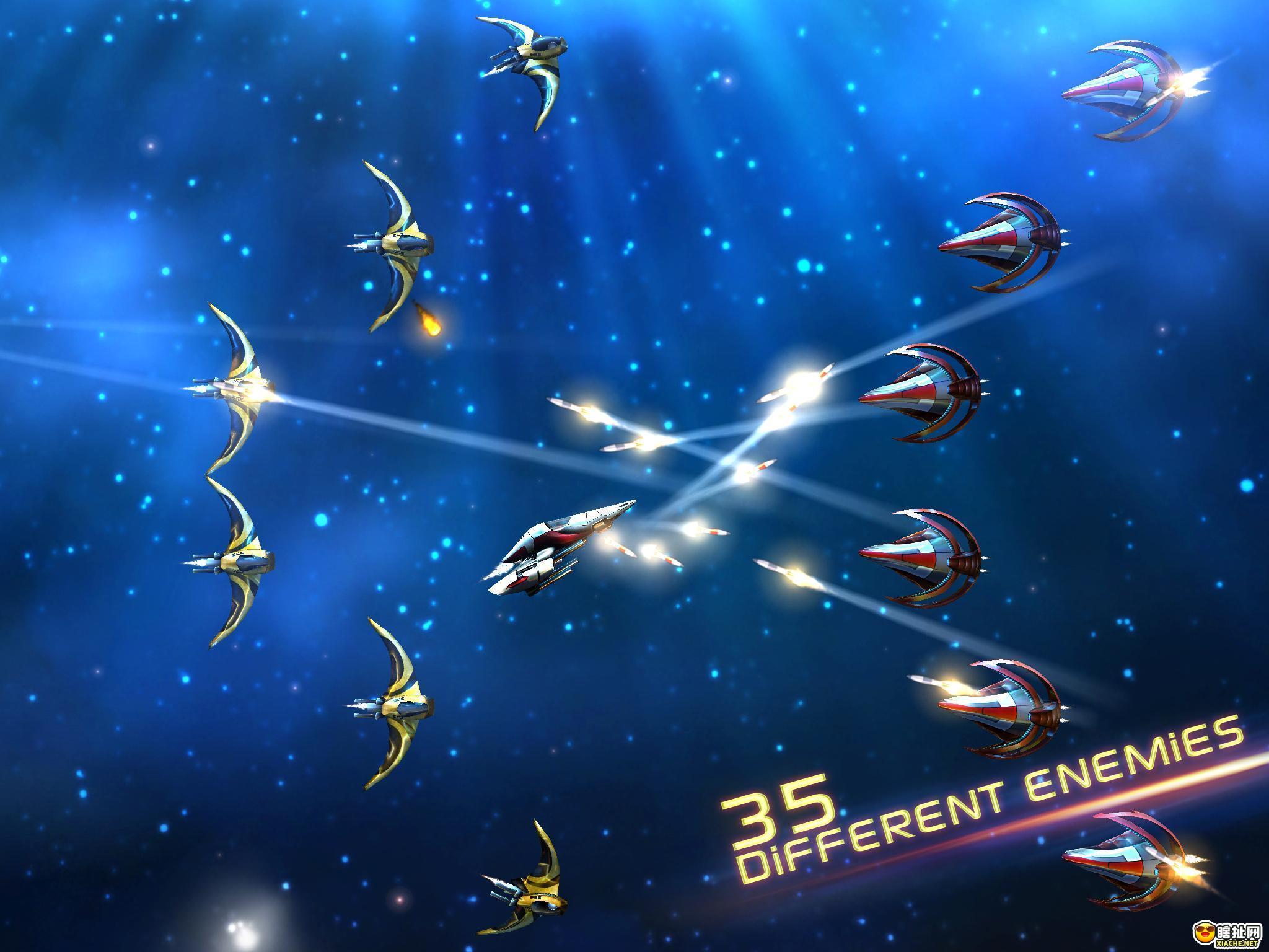 阿尔法零式  一款以科幻射击为主题的画质精美操作带感的星球飞机空战游戏